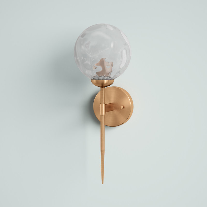 Barba Steel Wallchiere, Natural Brass