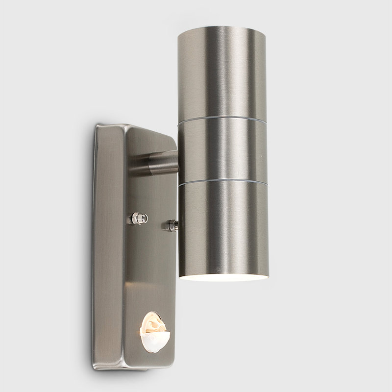 Baze 2 - Bulb Outdoor Armed Sconce, Matt, Warm White