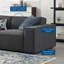 Canapé modulaire 5 pièces Restore-1291767584