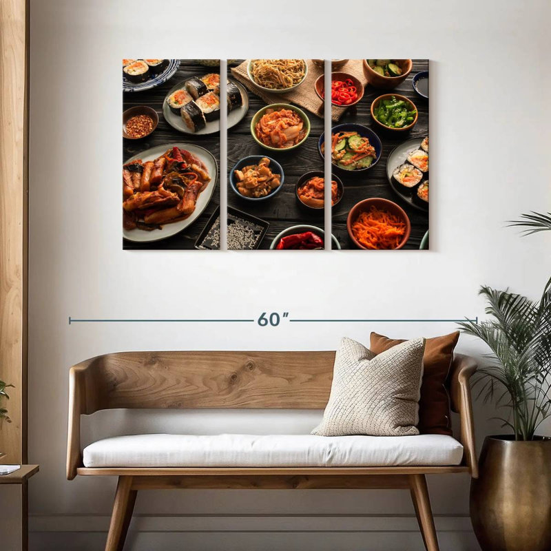 Cuisine coréenne Yarlin, H 28 po x l 45 po