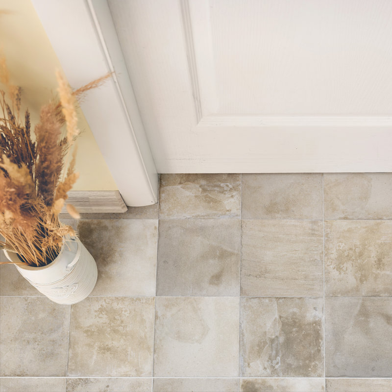 Americana Boston 8-3/4 In. X 8-3/4 In. Porcelain Rustic Wall & Floor Tile