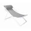 Chaise longue d'extérieur en aluminium pour patio