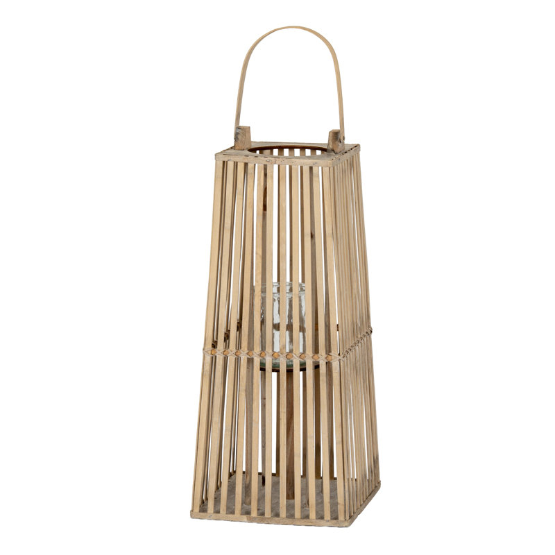 Andrian Wicker Candle Accessories, 57cm H x 26cm W x 26cm D