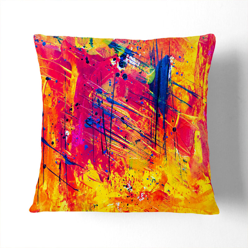 Abstract Square Cushion, 40 x 40 cm