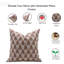 Housses de coussin en coton épais à imprimé bloc, fabriquées à la main (Kalash, orange)-97419116