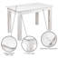 Table de salle à manger 46 po x 30 po Rustic Farmhouse-399666658-399666668