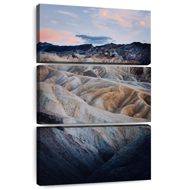 Alvord Zabriskie Point Ridges, 74" H x 48" W