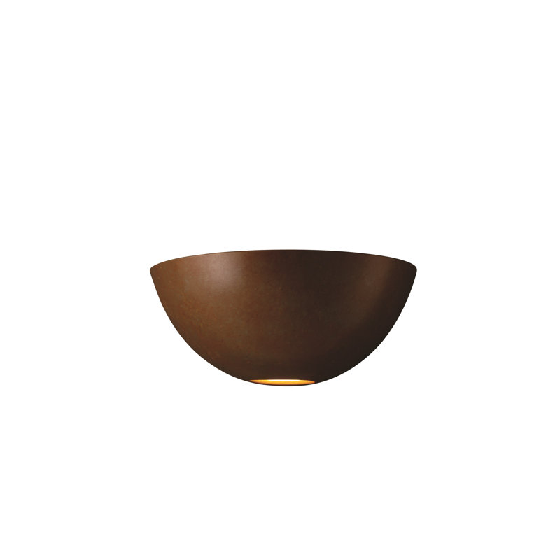 Maarten Ceramic Half Moon, Rust Patina