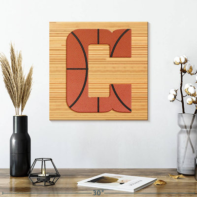 «Basketball C Alphabet» sur toile