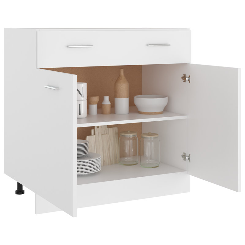Drawer Bottom Cabinet Lyon, White