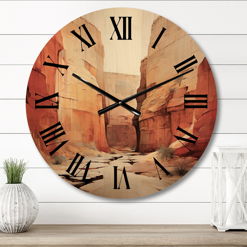 Horloge murale Rihamna, Moyenne