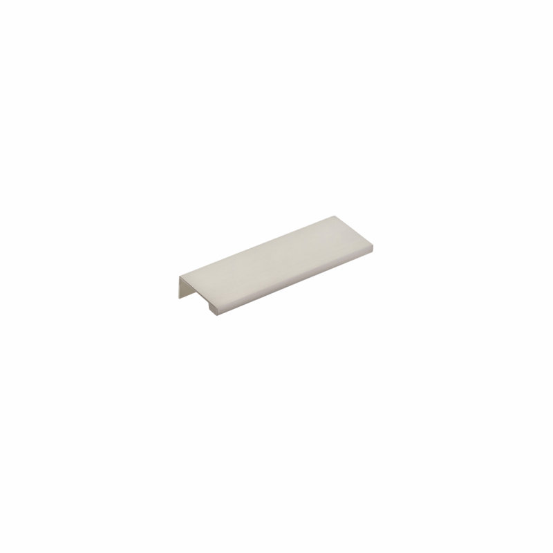 Warwick Bar Cabinet Pull, Satin Nickel, 4" Center To Center