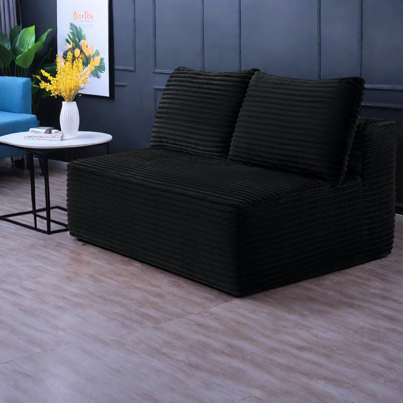 Canapés modulaires à compression, canapé moderne moelleux et compact pour la maison