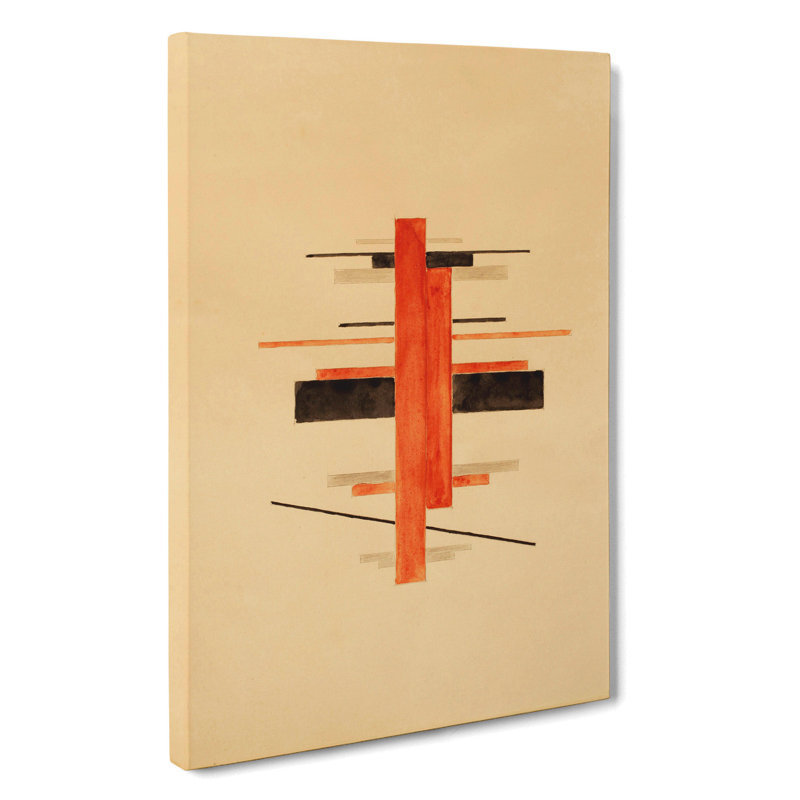 Suprematist Composition Vol.2 by Ilya Chashnik - Wrapped Canvas Painting, 40cm H x 35cm W x 3cm D