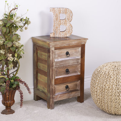 Commode décorative 3 tiroirs Aydan
