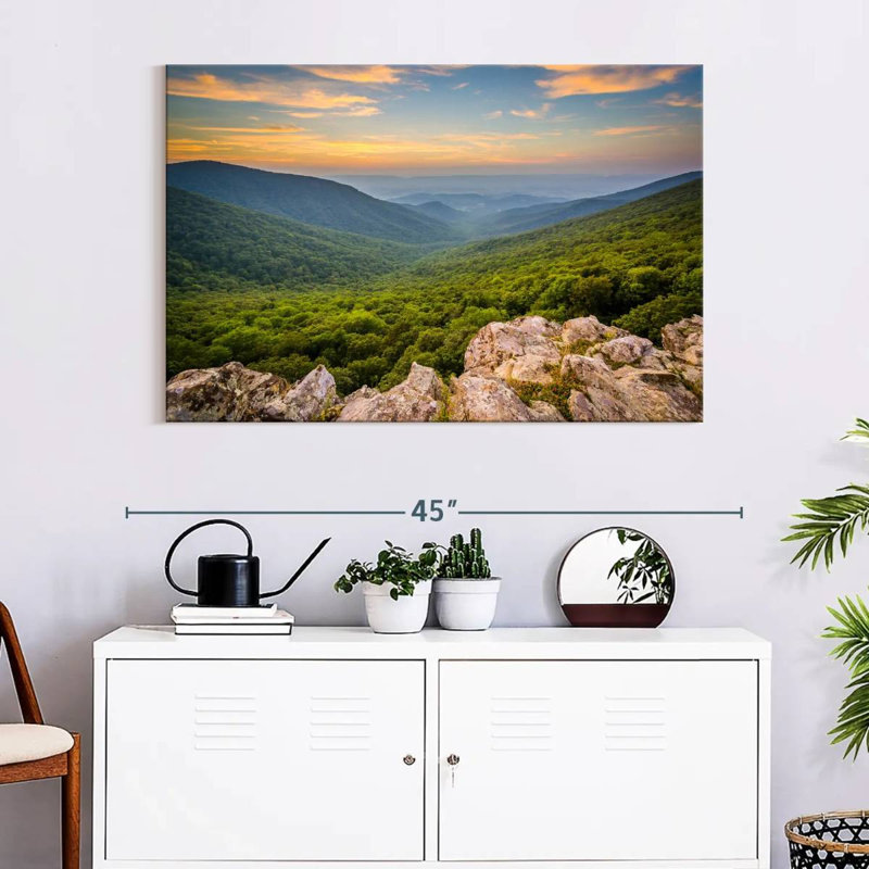 Alvord Shenandoah Valley Outlook, 26" H x 39" W