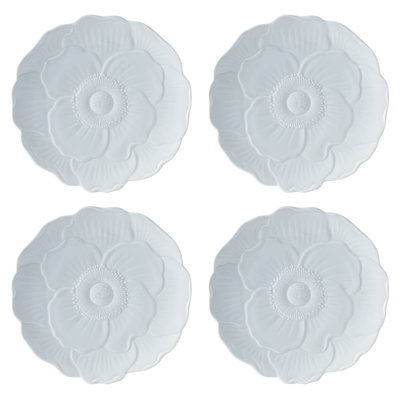 Ensemble de 4 assiettes décoratives Lenox Butterfly Meadow