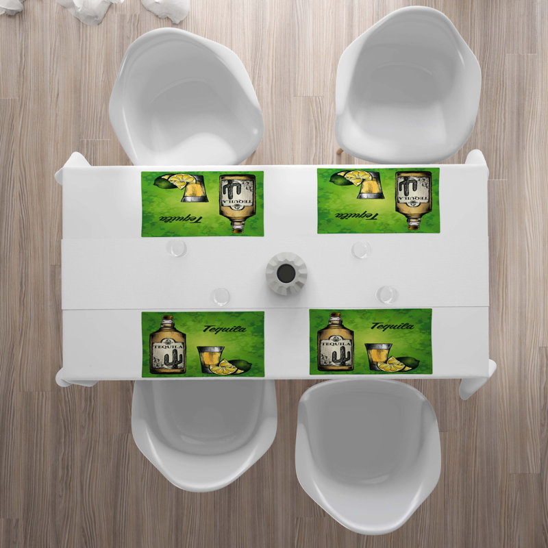Polyester Food & Drink Rectangle Placemat