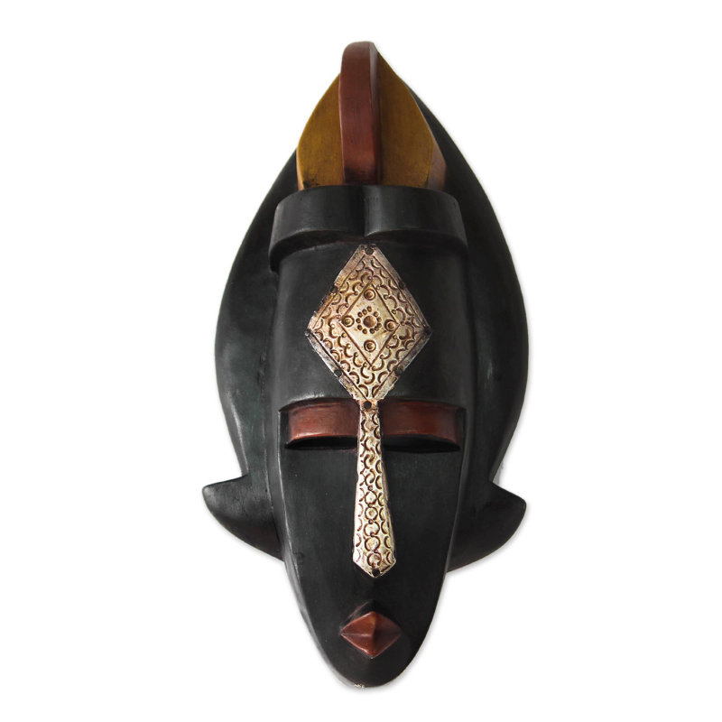 Sculpture de jeune garçon masqué malien Bambara