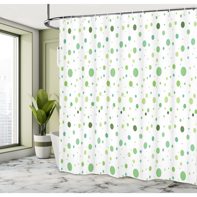 Shower Curtain with Hooks Included