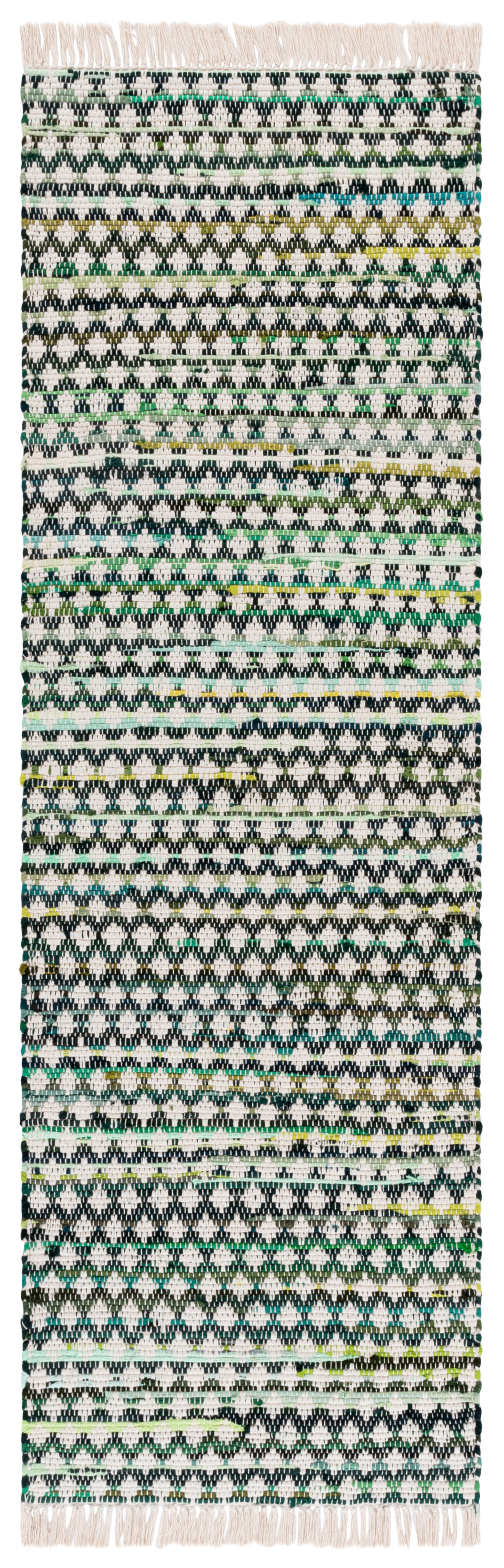 Safavieh Montauk 538 Hand Woven Cotton Geometric Shapes Rug | Wayfair