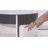 Yvelle Stone Countertop Coffee Table with 4 Hidden Seats