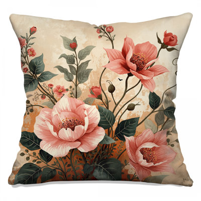 Coussins décoratifs roses