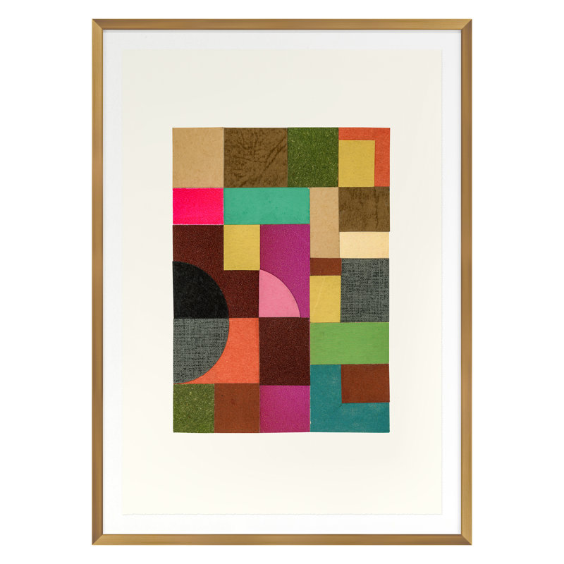 Apartmento Print by Burgess, Andy, Gold Single Picture Framed, 24'' H x 18'' W