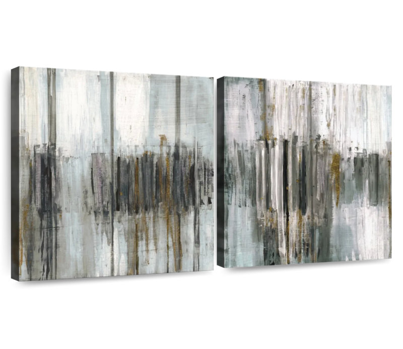 Saturnia Spring Diptych, H 30 po x l 61 po