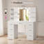 Vanité de maquillage avec chargement USB/Type-C et lumière de luminosité réglable en 3 modes-91947395-125360369