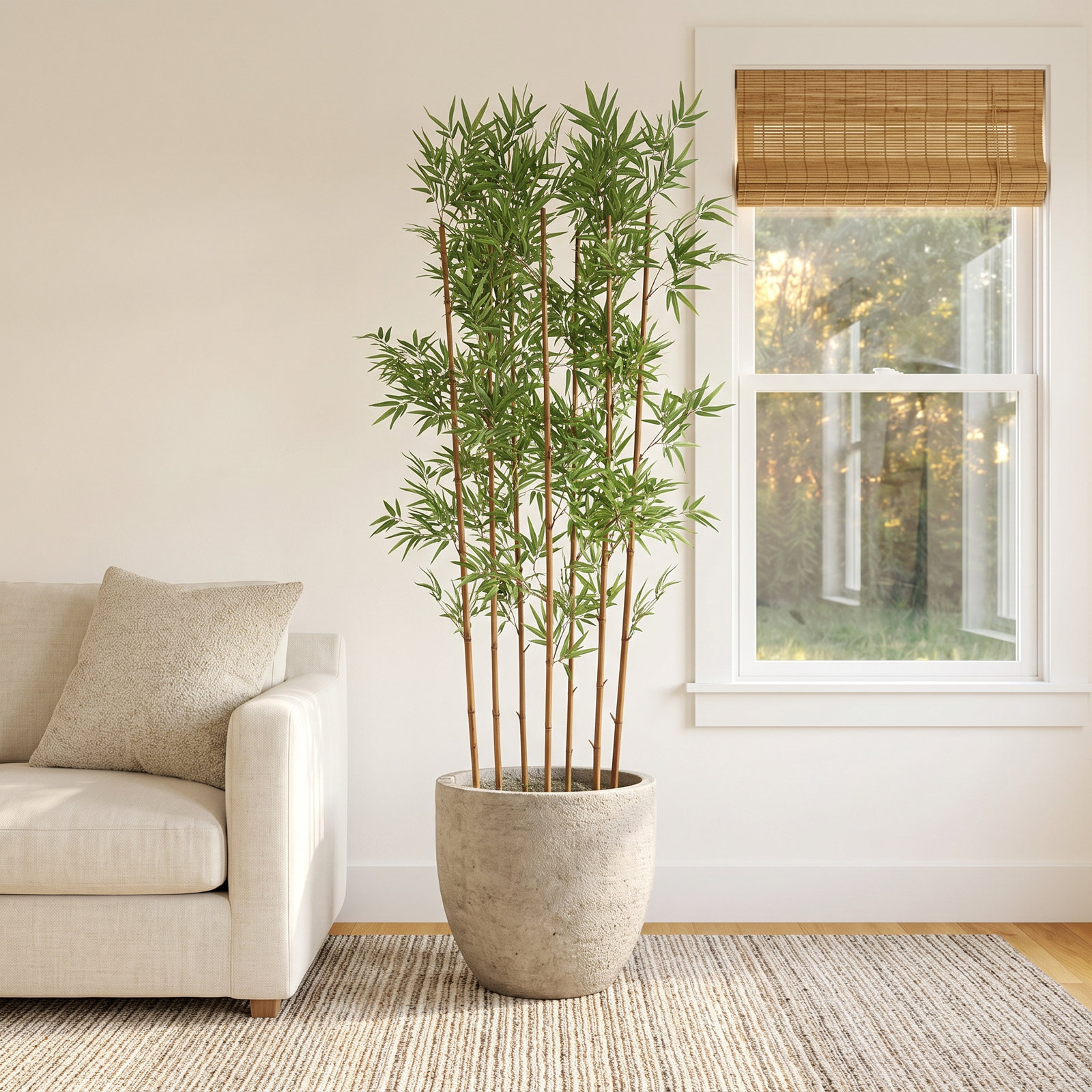 Adcock Bamboo Hedge, 36, 84" H x 15" W x 15" D