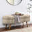 Faringdon Oval Storage Ottoman with Rubber Wood Legs-1568195347