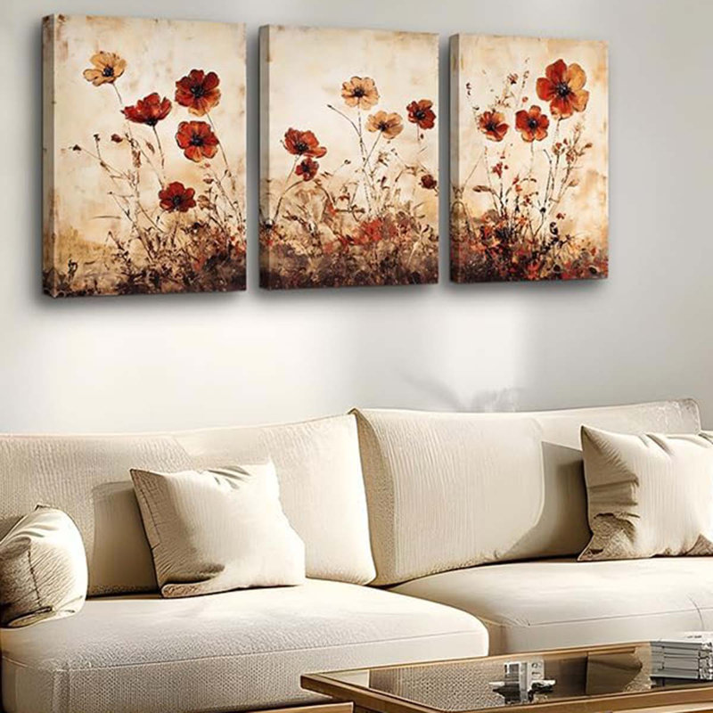 3 Piece Wrapped Canvas Print