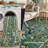  Vintage Bird Washable Area Rugs for Living Room Floral Soft Rug Low Pile Print Carpet-48620236