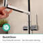 Robinet de cuisine semi-pro PraySpray 1,75 gallons par minute hansgrohe-113372443