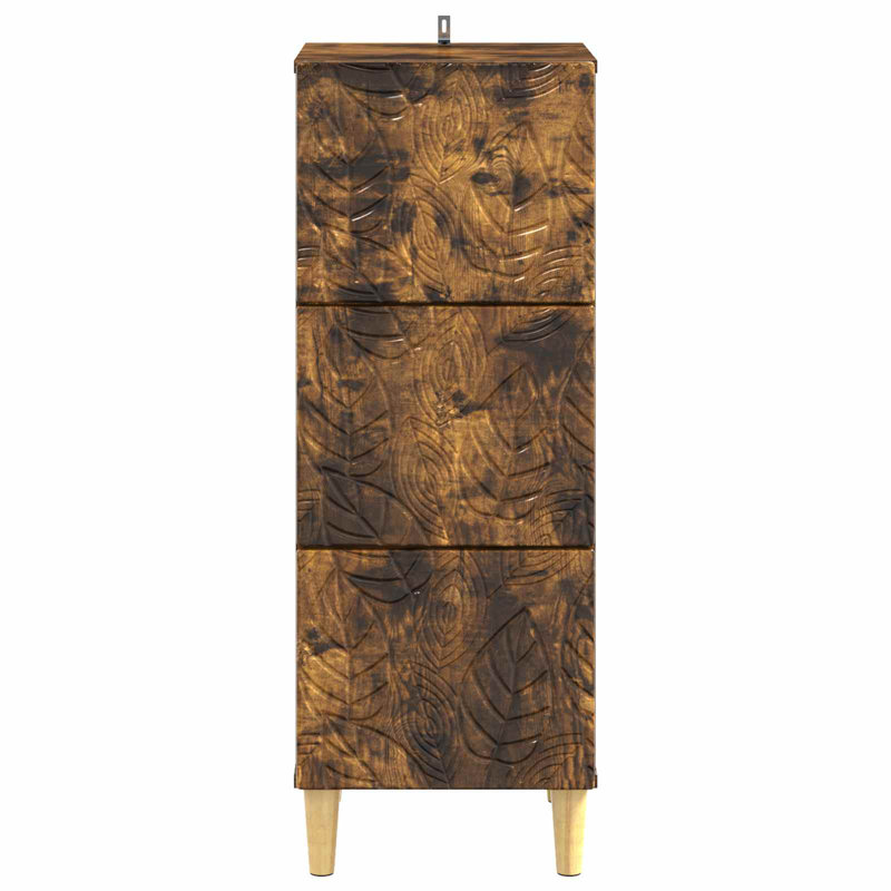 Rectangle Accent Chest, Smoked Oak