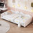 Twin Size Upholstered Daybed With Cloud-Shaped Backrest-832669784-832669767