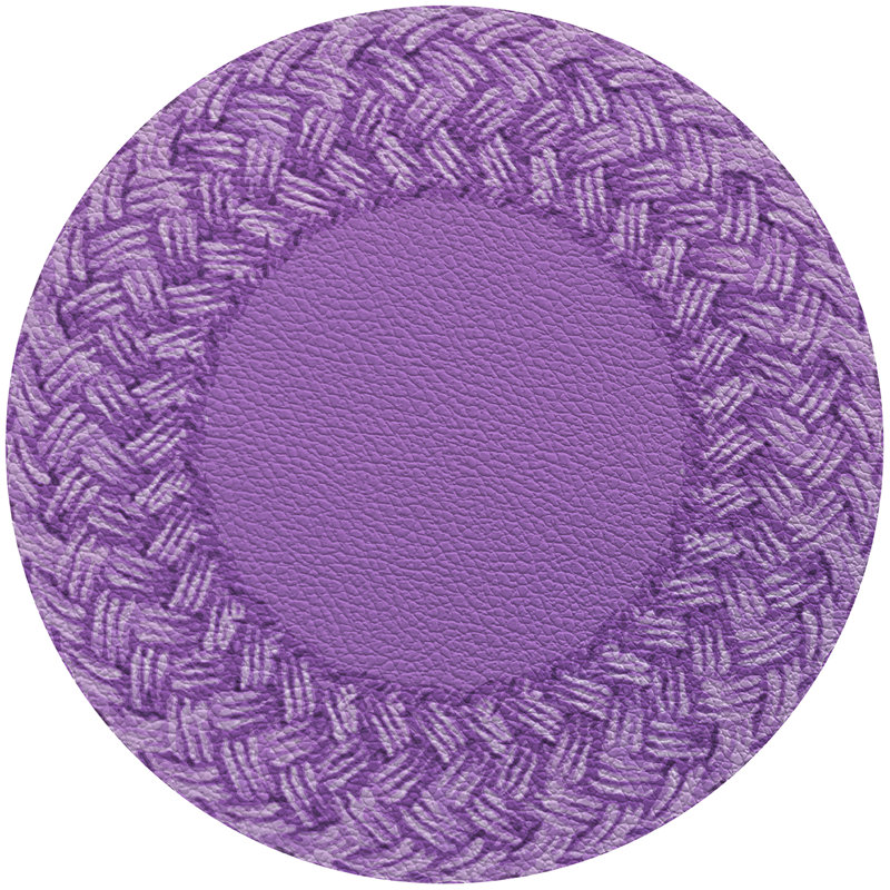 Raffia 16" Vinyl Placemat, Norwalk Lilac