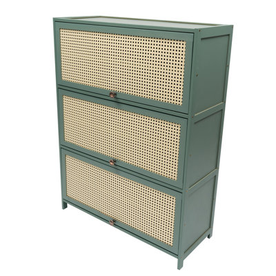 Organisateur de rangement pour chaussures moderne classique en bambou 7 niveaux