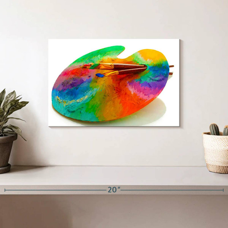 Senne Paint Palette, 8" H x 12" W