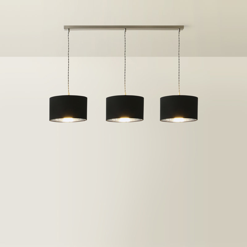 Albeiro 3 - Light Pendant, No, Chrome, Black