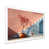 White Single Picture Framed