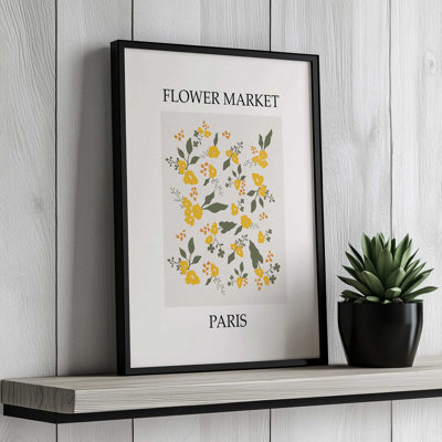 Flower Market Yellow Flowers By Garima Dhawan Canvas Art Print