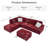 Ilish Upholstered L-Shaped Sectional Reversible-976916902