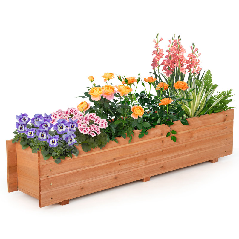 Brahmsley Wood Planter Box