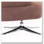 Chaise d'appoint pivotante rembourrée-365784598