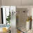 24'' W 30'' H Recessed or Surface Mount Aluminum Frameless Medicine Cabinet With Mirrored Door and Adjustable Shelves-1852742426