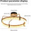 Darvel 1-Light 50cm LED Semi Flush Mount