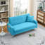 Upholstered 24.88 " Linen Blend Sofa