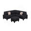 6-Piece Upholstered Sectional-608781451